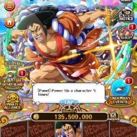 ワンピーストレジャークルーズ [Global][iOS] 6200+ Gems [Farmed] Lv100+