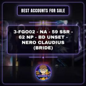 フェイトグランドオーダー 3-FGO02 - NA - 59 SSR - 62 NP - BD UNSET - NERO CLAUDIUS (BRIDE)