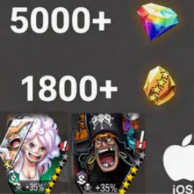 ワンピースバウンティラッシュ Bonney+Teach💎5000+✨1800+