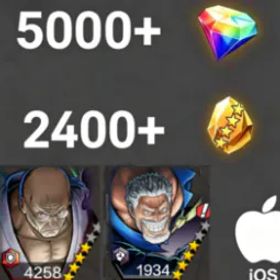 ワンピースバウンティラッシュ Nusjuro+Garp💎5000+✨2400+