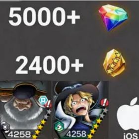 ワンピースバウンティラッシュ Saturn+Sabo💎5000+✨2400+