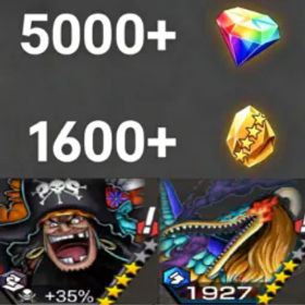 ワンピースバウンティラッシュ MarcusMars+Teach💎5000+✨1600+