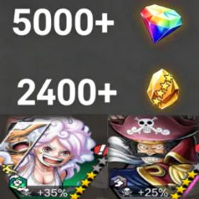 ワンピースバウンティラッシュ Bonney+RogerDark💎5000+✨2400+