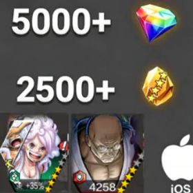 ワンピースバウンティラッシュ Bonney+Nusjuro💎5000+✨2500+