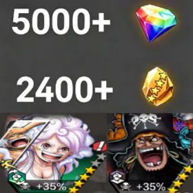 ワンピースバウンティラッシュ Bonney+Teach💎5000+✨2400+