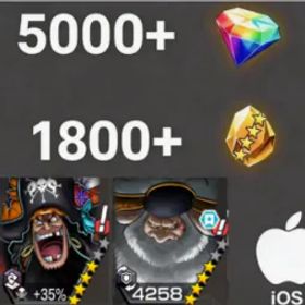 ワンピースバウンティラッシュ Teach+Saturn💎5000+✨1800+