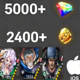 ワンピースバウンティラッシュ Bonney+Garp+Kuzan💎5000+✨2400+
