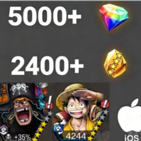 ワンピースバウンティラッシュ Teach +DreamLuffy💎5000+✨2400+
