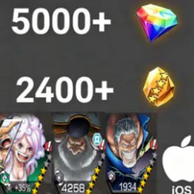 ワンピースバウンティラッシュ Bonney+Saturn+Garp💎5000+✨2400+