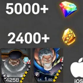 ワンピースバウンティラッシュ Saturn+Garp💎5000+✨2400+