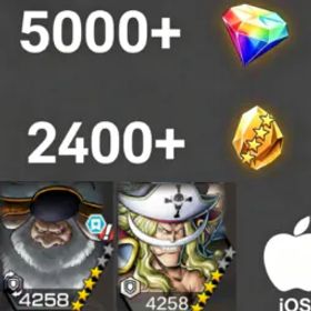 ワンピースバウンティラッシュ Saturn+Newgate💎5000+✨2400+