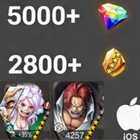 ワンピースバウンティラッシュ Bonney+ShanksHoly💎5000+✨2800+