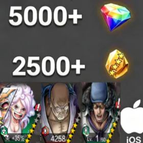 ワンピースバウンティラッシュ Bonney+Nusjuro+Kuzan💎5000+✨2500+