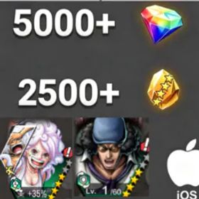 ワンピースバウンティラッシュ Bonney+Kuzan💎5000+✨2500+