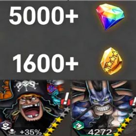 ワンピースバウンティラッシュ Teach+Kaido (Green)💎5000+✨1600+