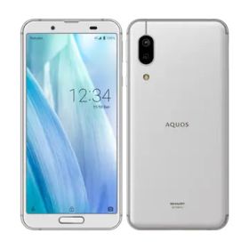 SHARP 楽天モバイル 【SIMフリー】 AQUOS sense3 lite シルバーホワイト SH-RM12