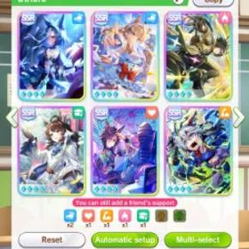 ウマ娘プリティーダービー JAPAN ENDGAME RANK UA6 (US POTENTIAL) | 24 SSR MLB + SUPOKA META | SR FULL & GOOD SUPOKA | 14k CARRATS