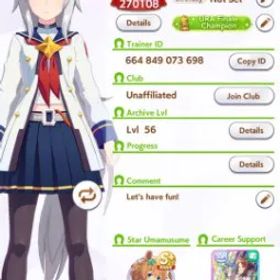 ウマ娘プリティーダービー Global RANK SS ➤ BD Unset | FM MLB + Kawakami MLB + Rice shower (wit) MLB + ETC | Story Touched only Chapter 1