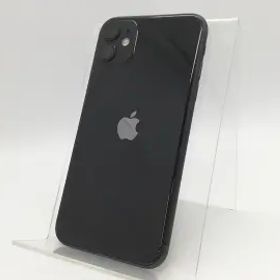 Apple au 【SIMロック解除済み】 iPhone 11 64GB ブラック MHDA3J/A（後期型番）