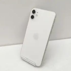 Apple au 【SIMロック解除済み】 iPhone 11 64GB ホワイト MHDC3J/A（後期型番）