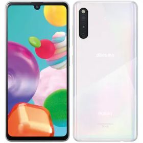 SAMSUNG docomo 【SIMロック解除済み】 Galaxy A41 ホワイト 4GB 64GB SC-41A