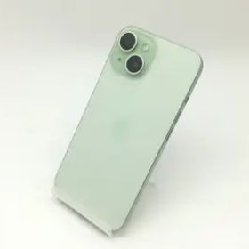 Apple 国内版 【SIMフリー】 iPhone 15 256GB グリーン MTMT3J/A