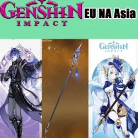 原神 NA|AR55|Flins+Sign|Ineffa|48106+ Primogems|111+Acquaint Fate||#xdg See descr