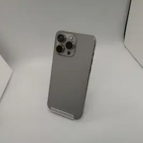 Apple SoftBank 【SIMフリー】 iPhone 15 Pro Max 256GB ナチュラルチタニウム MU6R3J/A