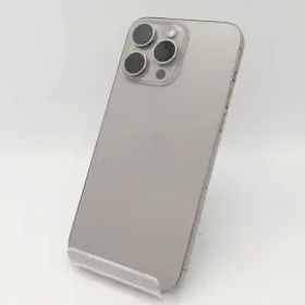 Apple docomo 【SIMフリー】 iPhone 15 Pro Max 256GB ナチュラルチタニウム MU6R3J/A