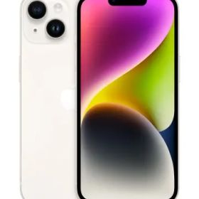Apple 国内版 【SIMフリー】 iPhone 14 256GB スターライト MPW33J/A