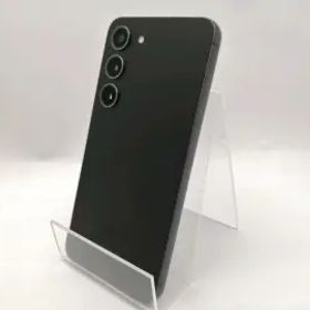 SAMSUNG au 【SIMフリー】 Galaxy S23 ファントムブラック 8GB 256GB SCG19