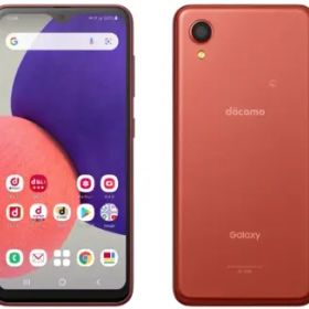 SAMSUNG docomo 【SIMフリー】 Galaxy A22 5G レッド 4GB 64GB SC-56B