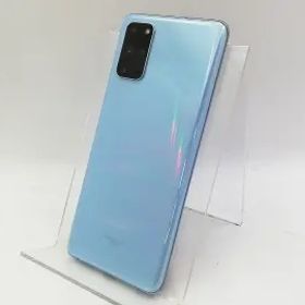 SAMSUNG au 【SIMロック解除済み】 Galaxy S20 5G クラウド ブルー 12GB 128GB SCG01