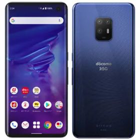 Fujitsu docomo 【SIMロック解除済み】 arrows 5G ネイビーブラック 8GB 128GB F-51A