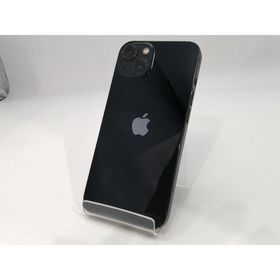 【中古】Apple 国内版 【SIMフリー】 iPhone 13 128GB ミッドナイト MLNC3J/A【浜松駅前】保証期間１ヶ月【ランクC】