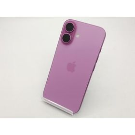 【中古】Apple 国内版 【SIMフリー】 iPhone 16 128GB ピンク MYDT3J/A【広島本通】保証期間１ヶ月【ランクB】