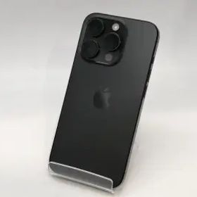 Apple SoftBank 【SIMフリー】 iPhone 15 Pro 128GB ブラックチタニウム MTU73J/A