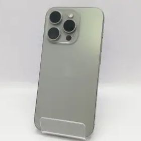 Apple au 【SIMフリー】 iPhone 15 Pro 128GB ナチュラルチタニウム MTU93J/A