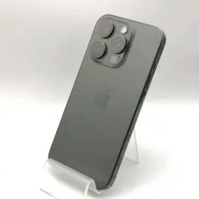 Apple SoftBank 【SIMフリー】 iPhone 15 Pro 256GB ブラックチタニウム MTUC3J/A