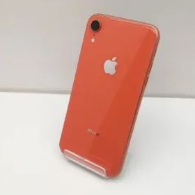 Apple au 【SIMロック解除済み】 iPhone XR 128GB コーラル MT0T2J/A