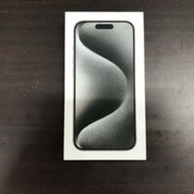 中古 【docomo版SIMフリー】Apple iPhone15 Pro 6.1インチ 256GB ホワイトチタニウム MTUD3J/A 161220 状態： B:良品