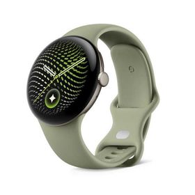 [新発売/新品未開封] Google Pixel Watch5 直径45mm Bluetooth Wi-Fiモデル アルミケース アクティブバンド(第2世代) Satin Pyrite / Olive GA10896-US 本体
