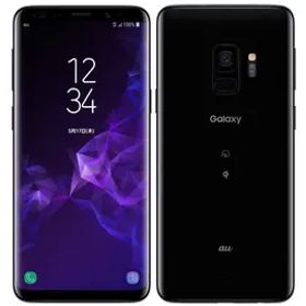 SAMSUNG au 【SIMロック解除済み】 Galaxy S9 SCV38 ミッドナイト ブラック