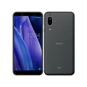 SHARP au 【SIMロックあり】 AQUOS sense3 basic ブラック 3GB 32GB SHV48