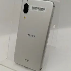 SHARP au 【SIMロック解除済み】 AQUOS sense3 basic シルバー 3GB 32GB SHV48