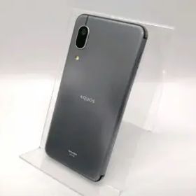 SHARP au 【SIMロック解除済み】 AQUOS sense3 basic ブラック 3GB 32GB SHV48