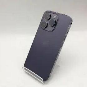 Apple au 【SIMフリー】 iPhone 14 Pro 128GB ディープパープル MQ0F3J/A