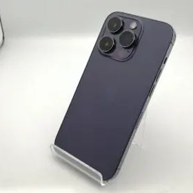 Apple docomo 【SIMフリー】 iPhone 14 Pro 256GB ディープパープル MQ1E3J/A