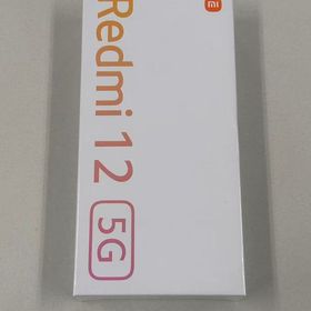 【ポケットモール】Softbank Redmi12 5G Midnight Black