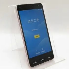 KYOCERA ymobile 【SIMロックあり】 かんたんスマホ 705KC ライトピンク